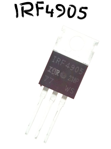 IRF4905PBF фото, изображение, тип корпуса TO-220AB-3 IRF4905PBF от интернет-магазина komlark.ru