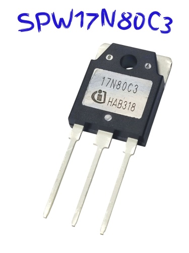 SPW17N80C3 фото, изображение, тип корпуса TO-247AC-3 SPW17N80C3 от интернет-магазина komlark.ru