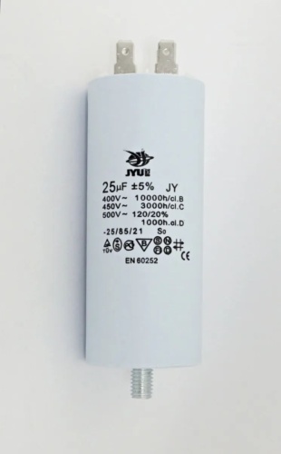 CBB-60M 25 �F 450 VAC (�5%)  ����+ ������ 40*95 mm �� ��������-�������� komlark.ru
