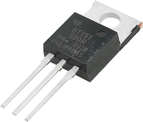 BT151-500R фото, изображение, тип корпуса TO-220AB-3 BT151-500R от интернет-магазина komlark.ru