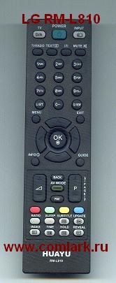 Пульт ДУ универс. для LG RM-L810 фото, изображение Пульт ДУ универс. для LG RM-L810 от интернет-магазина komlark.ru