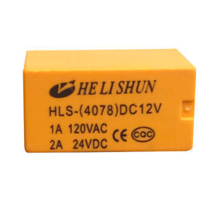 Реле 12V HLS-4078 ток-2A, к2С