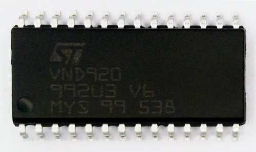 VND920 фото, изображение, тип корпуса SOICW-28 VND920 от интернет-магазина komlark.ru