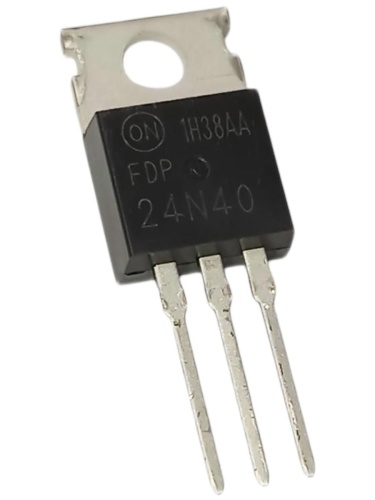FDP24N40 фото, изображение, тип корпуса TO-220-3 FDP24N40 от интернет-магазина komlark.ru